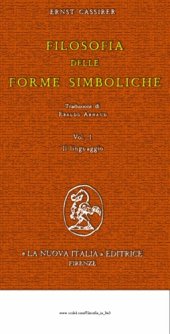 book Filosofia delle forme simboliche: il linguaggio