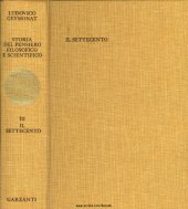 book Storia del pensiero filosofico e scientifico: il Settecento