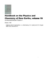 book Handbook on the physics and chemistry of rare earths. Volume 19