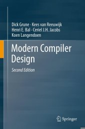 book Modern compiler design