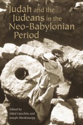 book Judah and the Judean in the Neo-Babylonian Period