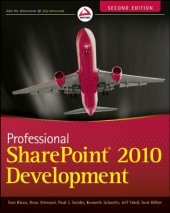 book Professional SharePoint 2010 Development