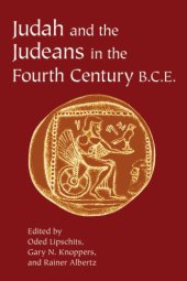 book Judah and the Judeans in the Fourth Century B.C.E.