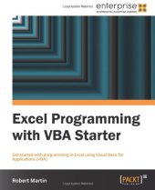 book Excel Programming with VBA Starter