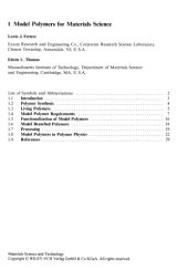 book Structure and Properties of Polymers