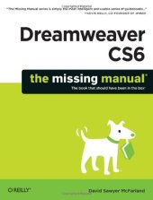 book Dreamweaver CS6: The Missing Manual