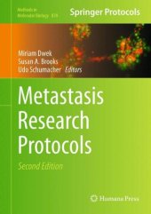 book Metastasis Research Protocols