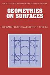 book Geometries on surfaces