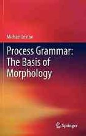 book Process Grammar: The Basis of Morphology