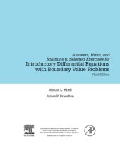 book Introductory Differential Equations : with Boundary Value Problems, Student Solutions Manual (e-only)