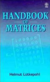 book Handbook of Matrices