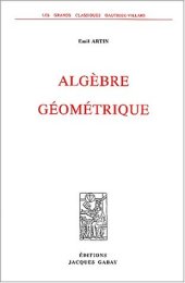 book Algèbre géométrique