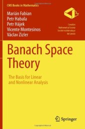 book Introduction to the analysis of normed linear spaces