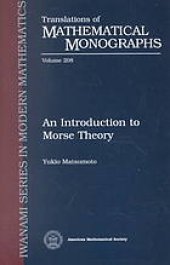 book An introduction to Morse theory