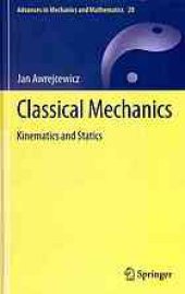 book Classical mechanics: kinematics and statics