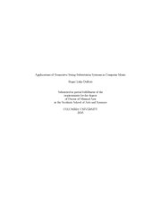 book Applications of Generative String-Substitution Systems in Computer Music [PhD Thesis]