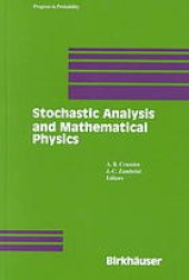 book Stochastic analysis and mathematical physics