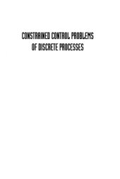 book Constrained Control Problems of Discrete Processes