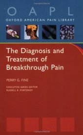 book The Diagnosis and Treatment of Breakthrough Pain