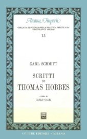 book Scritti su Thomas Hobbes