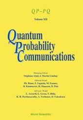 book Quantum probability communications