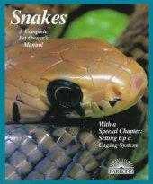 book Snakes : a complete pet owner's manual