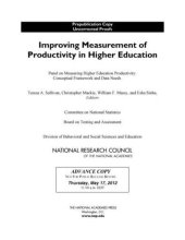 book Improving Measurement of Productivity in Higher Education