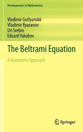 book The Beltrami Equation: A Geometric Approach