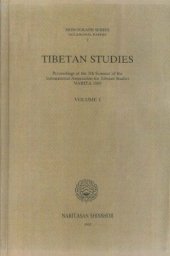 book Tibetan Studies: Proceedings of the 5th Seminar of the International Association for Tibetan Studies Narita 1989