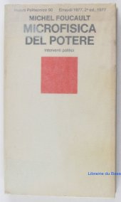 book Microfisica del potere. Interventi politici