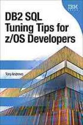 book DB2 SQL tuning tips for z/OS developers