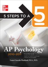 book AP psychology, 2010-2011