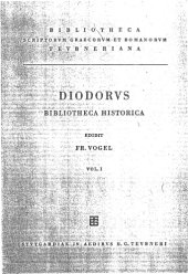 book Diodori Bibliotheca historica vol. 1