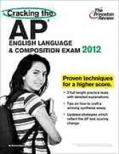 book Cracking the AP English language & composition exam