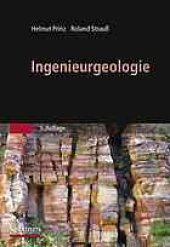 book Ingenieurgeologie