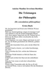 book Die Troestungen der Philosophie