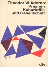 book Prismen : Kulturkritik und Gesellschaft