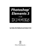 book Photoshop elements 3 for dummies