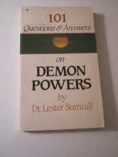 book 101 questions and answers on demon powers