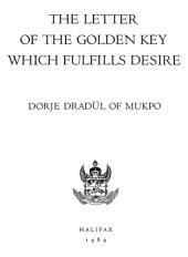 book The Letter of the Golden Key Which Fulfills Desire