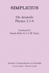 book Simplicius: On Aristotle Physics 1.3-4