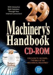 book Machinery's Handbook 29th Edition