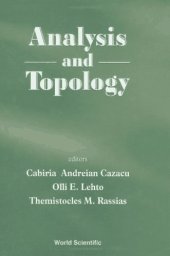 book Analysis and Topology: A Volume Dedicated to the Memory of S. Stoilow