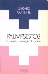 book Palimpsestos: la literatura en segundo grado