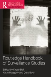 book Routledge Handbook of Surveillance Studies