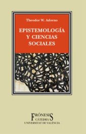 book Epistemologia y ciencias sociales/ Epistemology and Social Sciences