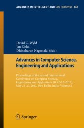 book Advances in Computer Science, Engineering and Applications: Proceedings of the Second International Conference on Computer Science, Engineering and Applications (ICCSEA 2012), May 25-27, 2012, New Delhi, India