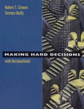 book Making Hard Decisions with Decision Tools Suite Update Edition