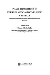 book Phase Transitions in Ferroelastic and Co-elastic Crystals