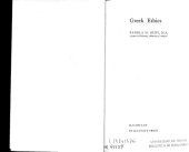 book Greek ethics